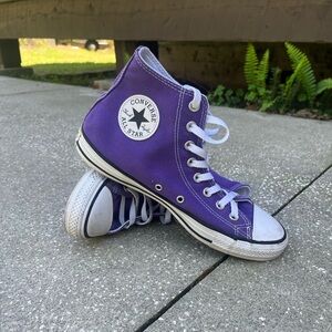 Converse Chuck Taylor High Purple size 8/10